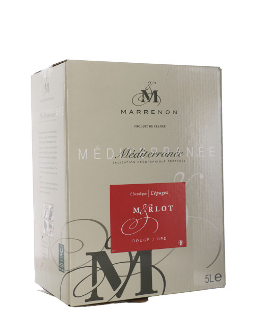 Marrenon Merlot Rouge 5l