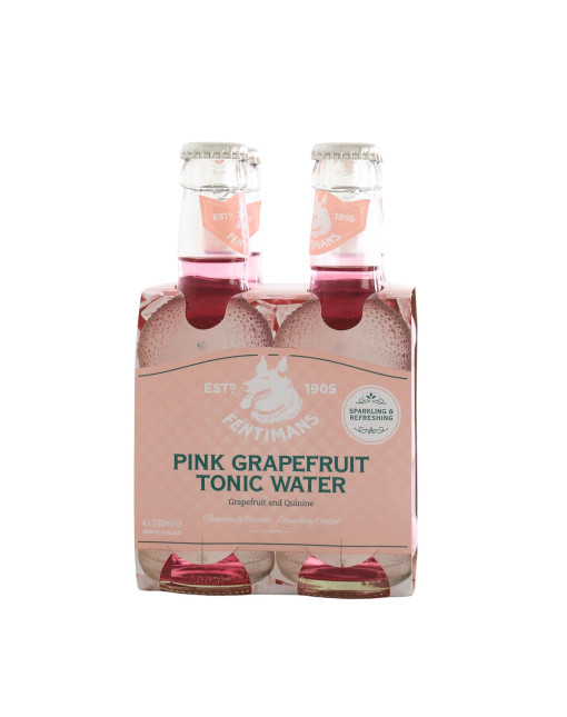 Fentimans Pink Grapefruit Tonic Water 4x20cl