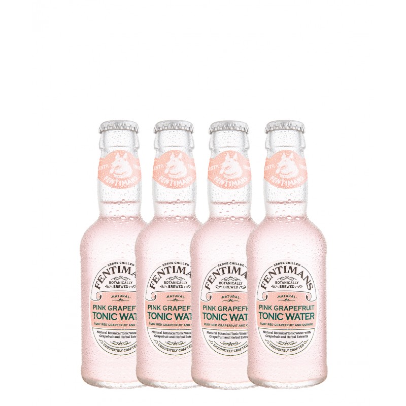Fentimans Pink Grapefruit Tonic Water 4x20cl
