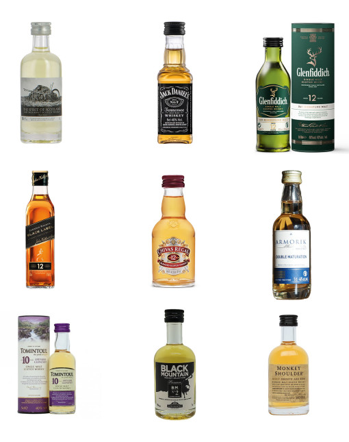 Calendrier de l'avent Whisky - 24 mignonnettes