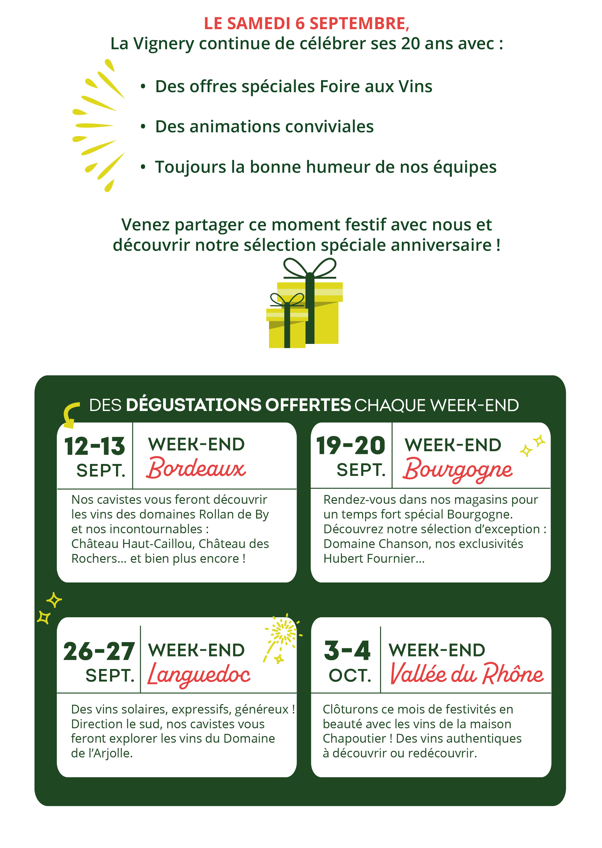 La Vignery fête ses 20 ans