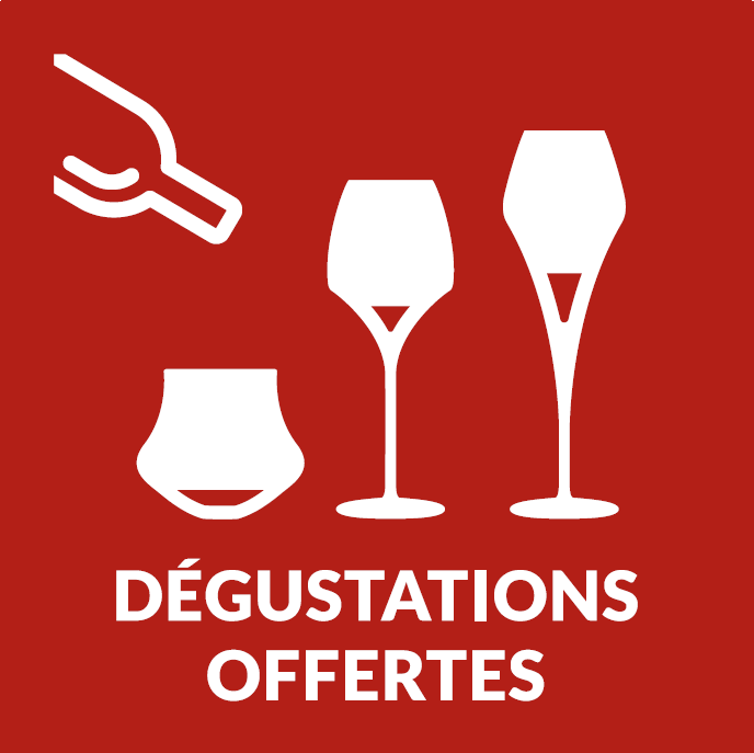 Dégustations offertes