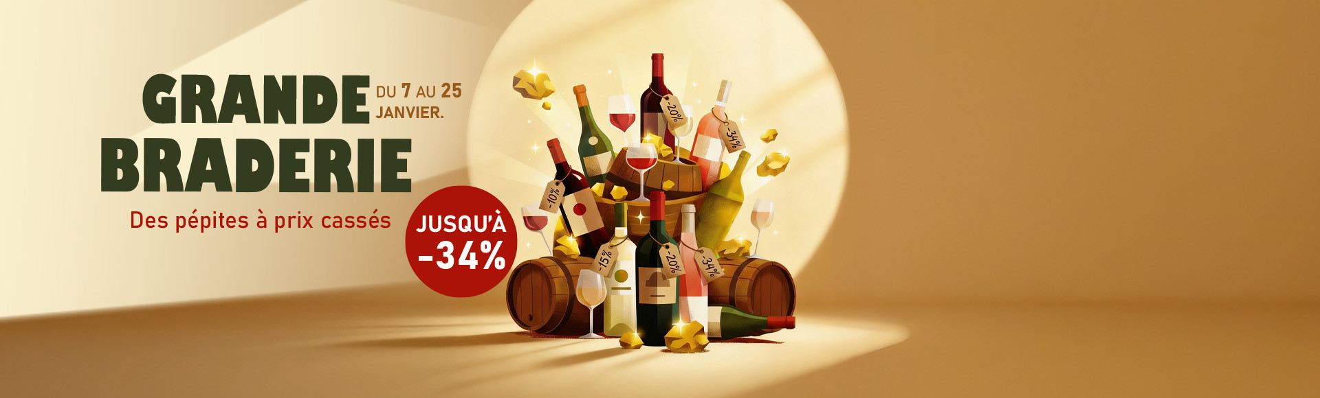 Nos meilleures cuv&eacute;es &agrave; prix r&eacute;duit.