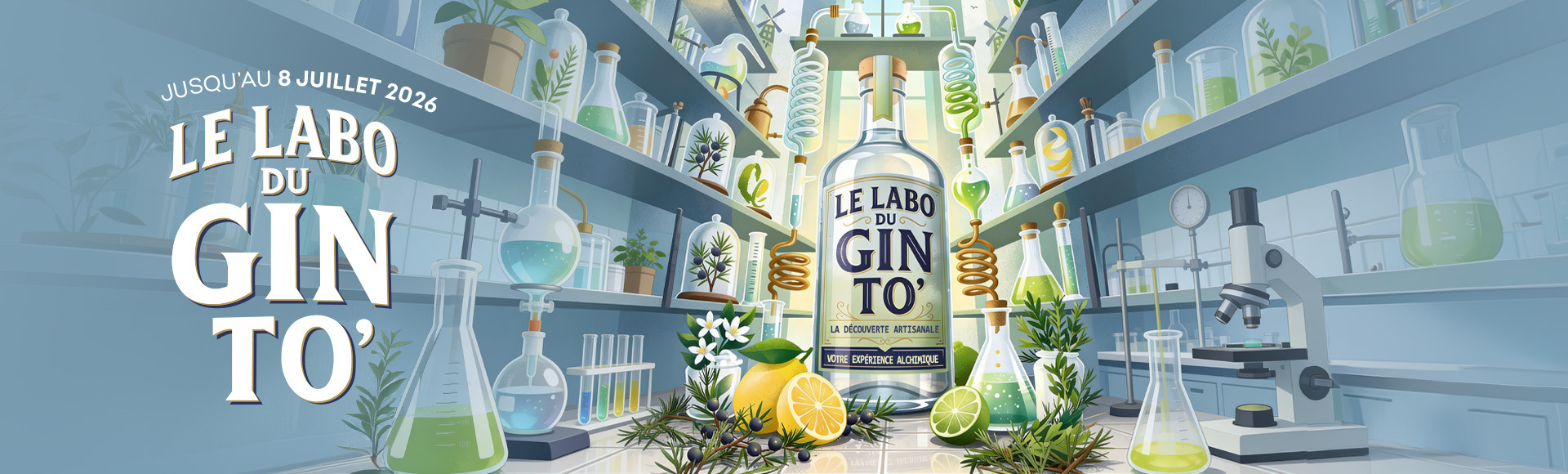 Le Labo du Gin To' est ouvert !