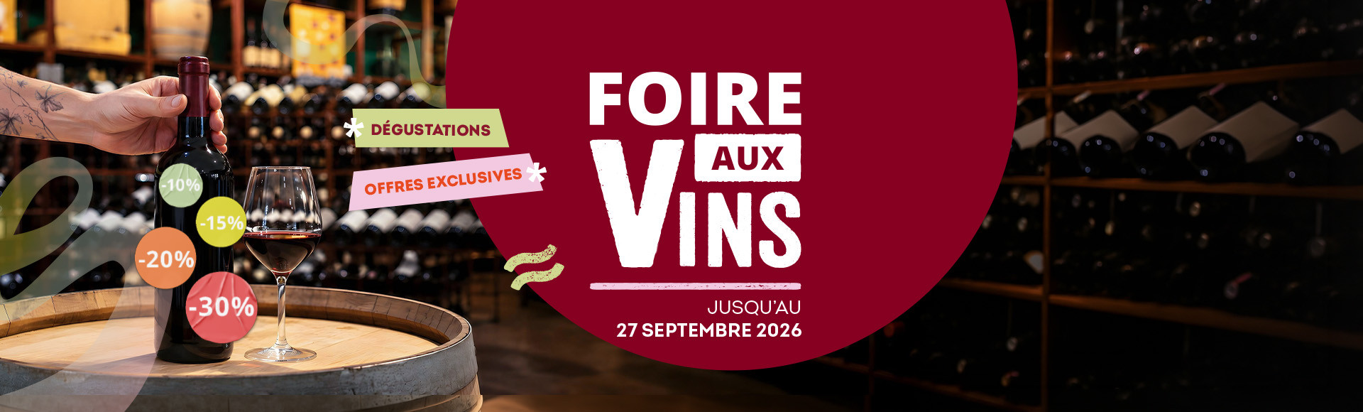 Le rendez-vous des amateurs de vin est arriv&eacute; ! 